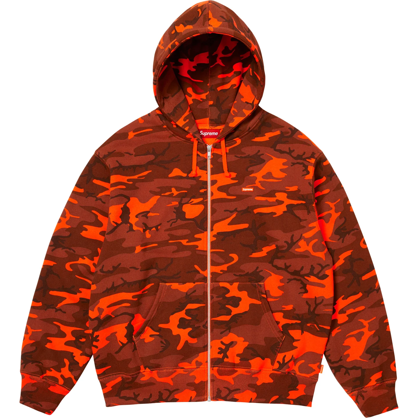 Supreme Supreme Small Box Zip Up Hooded Sweatshirt