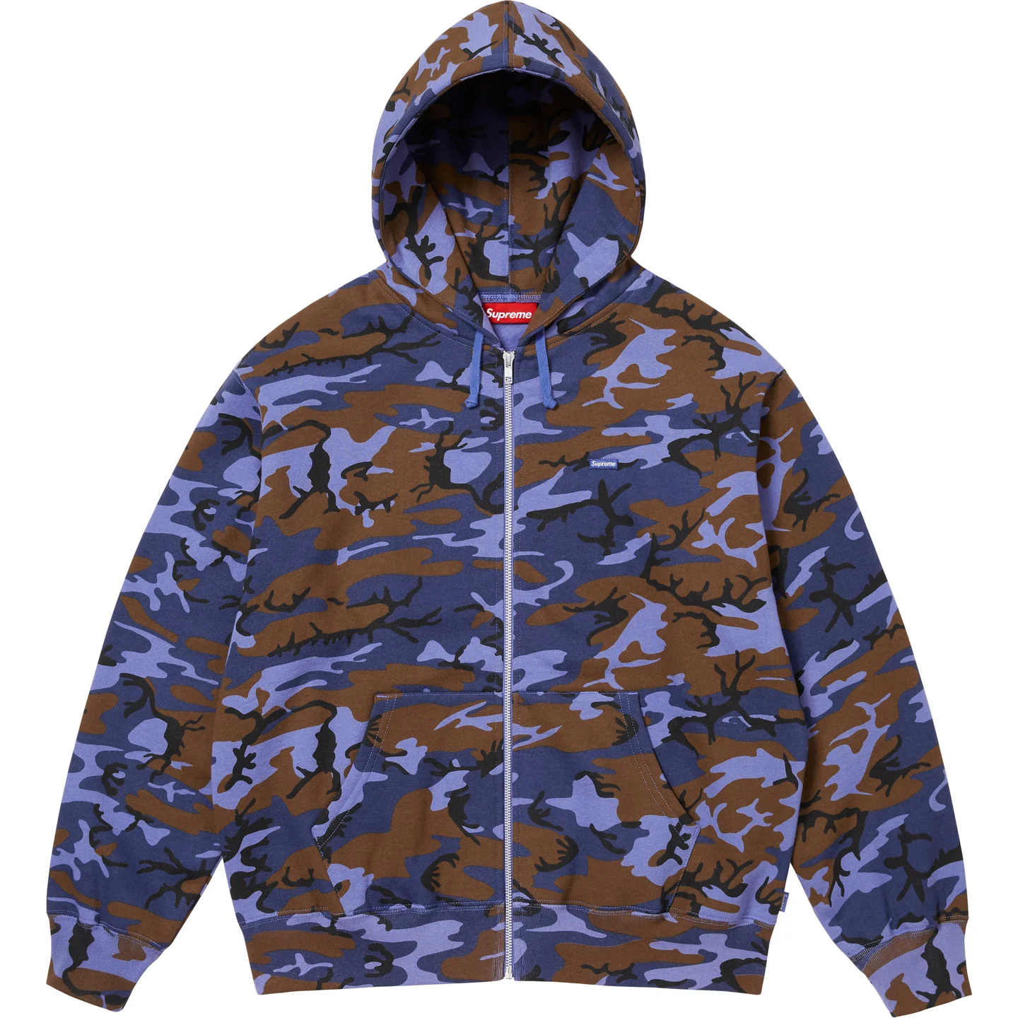 Supreme Supreme Small Box Zip Up Hooded Sweatshirt