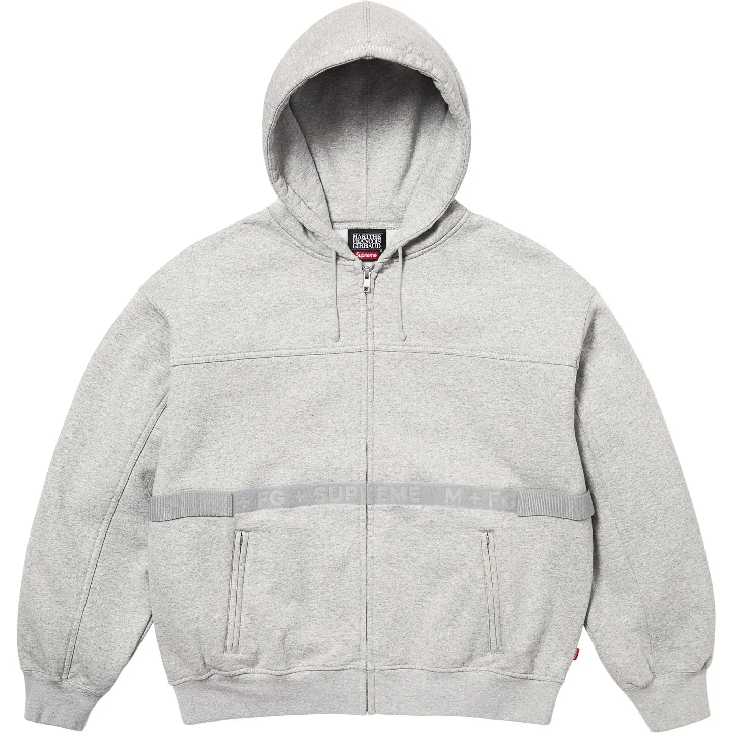 Supreme Supreme Supreme®/Marithé + François Girbaud Zip Up Hooded Sweatshirt