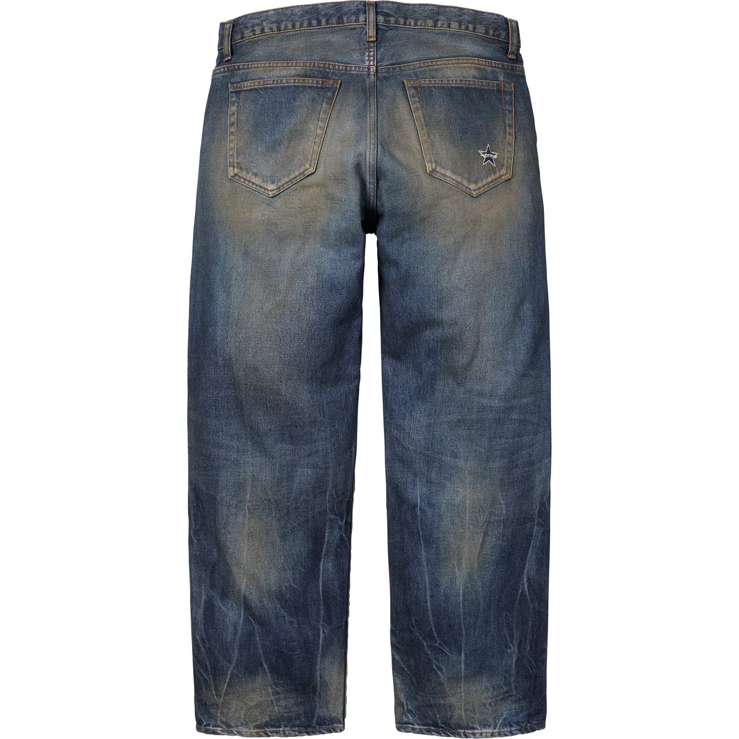 Distressed Loose Fit Selvedge Jean | Supreme 25ss