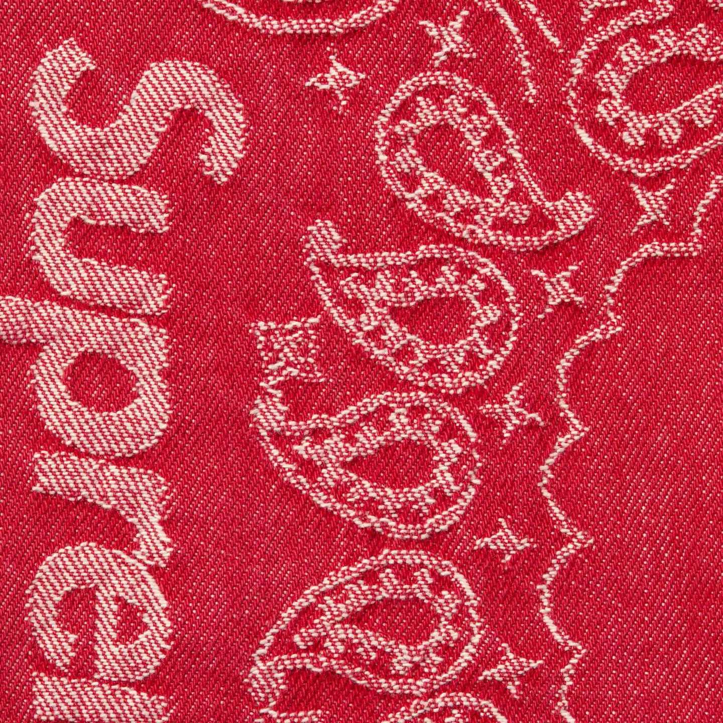 Supreme Supreme Bandana Jacquard Baggy Jean