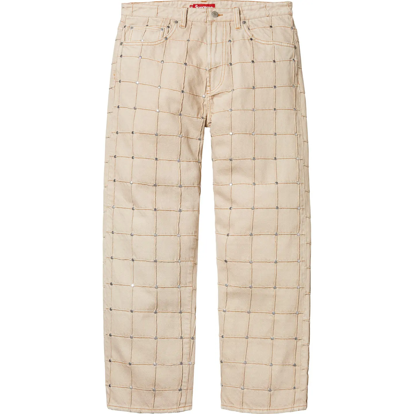 Supreme Supreme Studded Seam Loose Fit Jean
