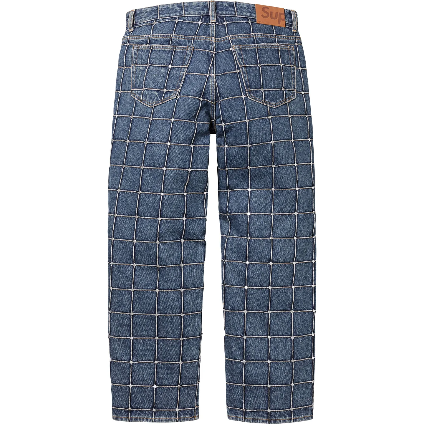 Supreme Supreme Studded Seam Loose Fit Jean
