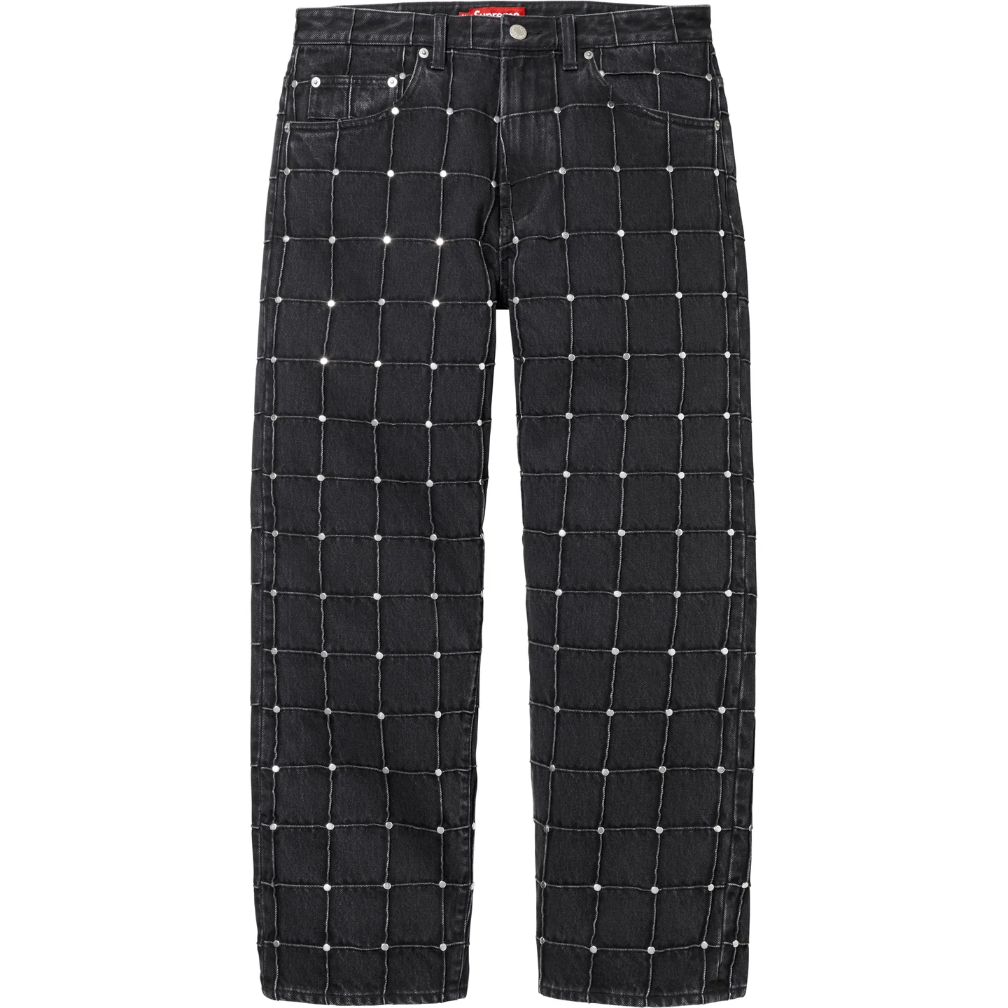 Supreme Supreme Studded Seam Loose Fit Jean
