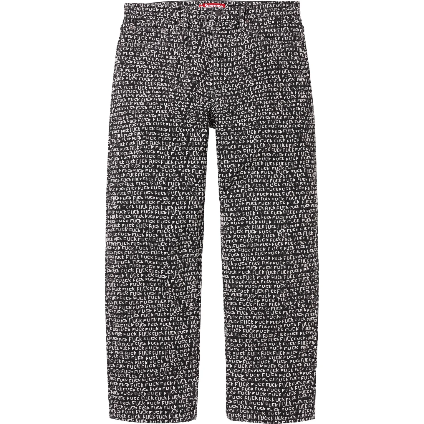 Supreme Fuck Stitch Loose Fit Jean