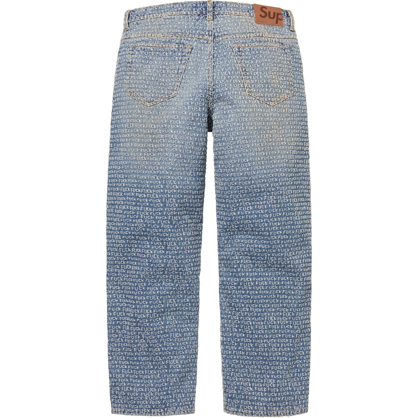Supreme Fuck Stitch Loose Fit Jean