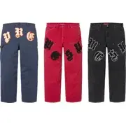 Supreme Old English Canvas Double Knee Painter Pant