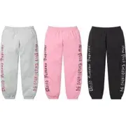 Supreme Contrast Cutout Sweatpant