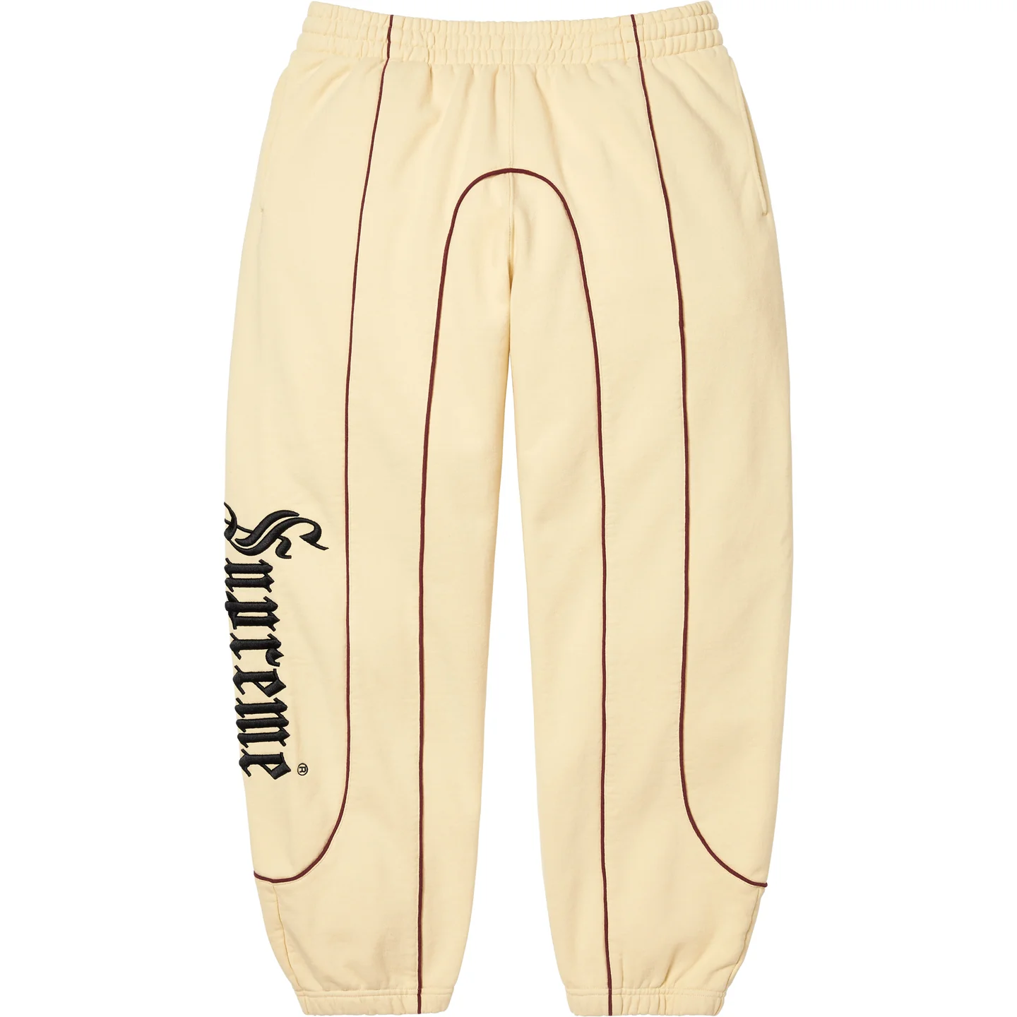 Supreme Supreme Curve Piping Sweatpant
