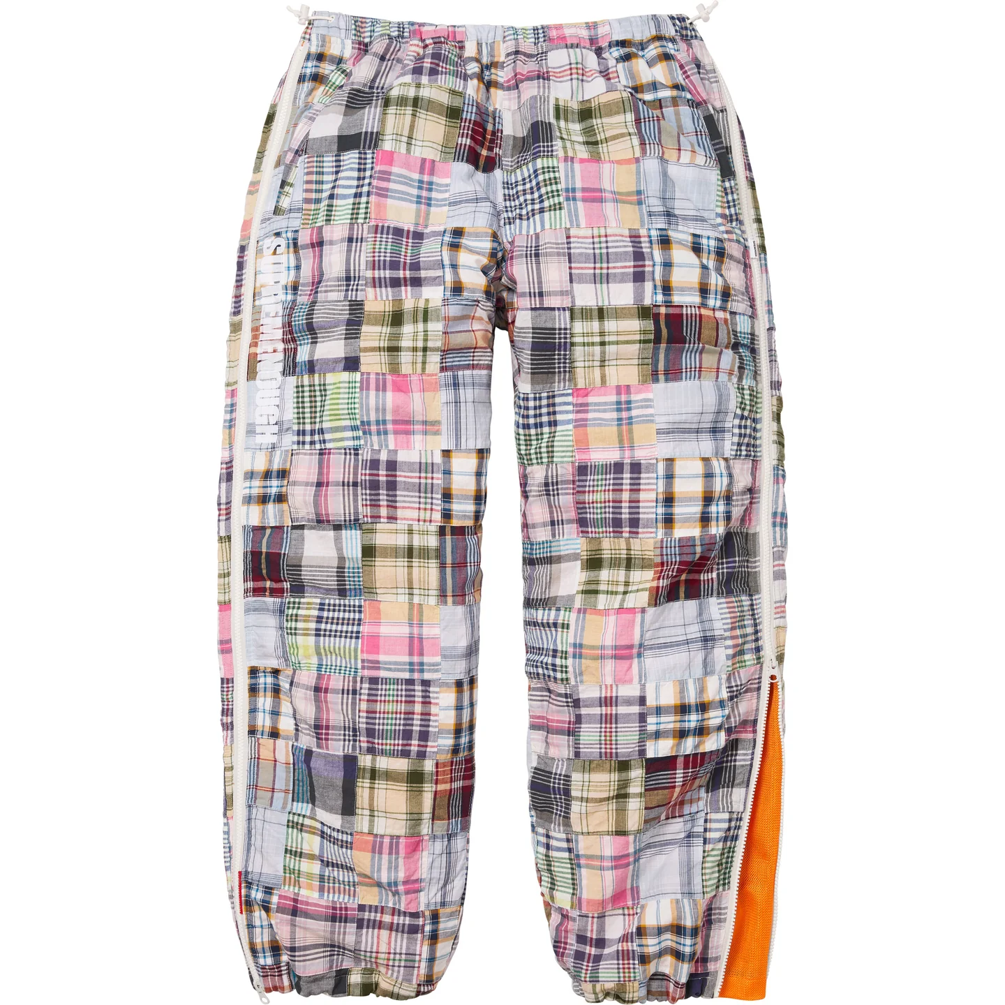 Supreme Supreme®/GOODENOUGH Patchwork Madras Full Zip Track Pant