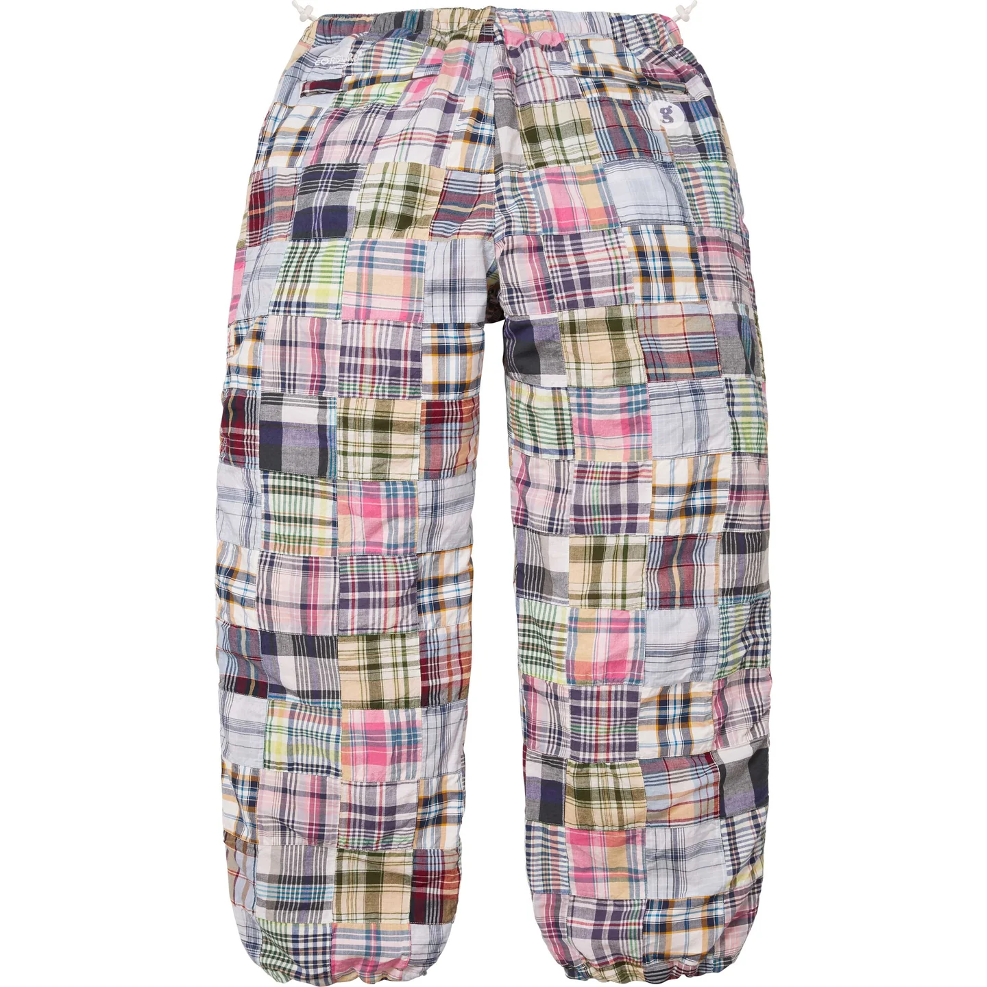 Supreme Supreme®/GOODENOUGH Patchwork Madras Full Zip Track Pant