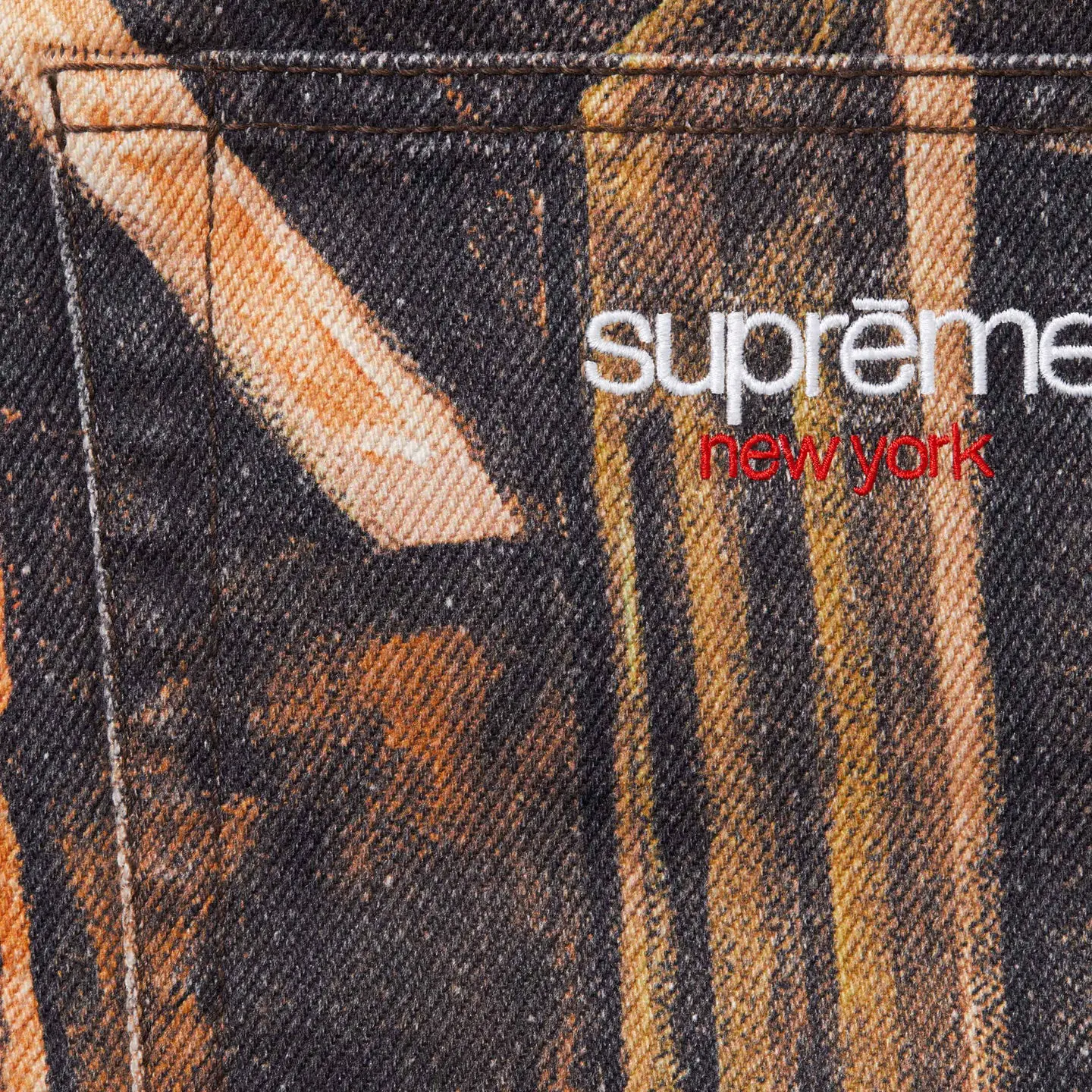 Supreme Supreme/Ernie Barnes Baggy Denim Short