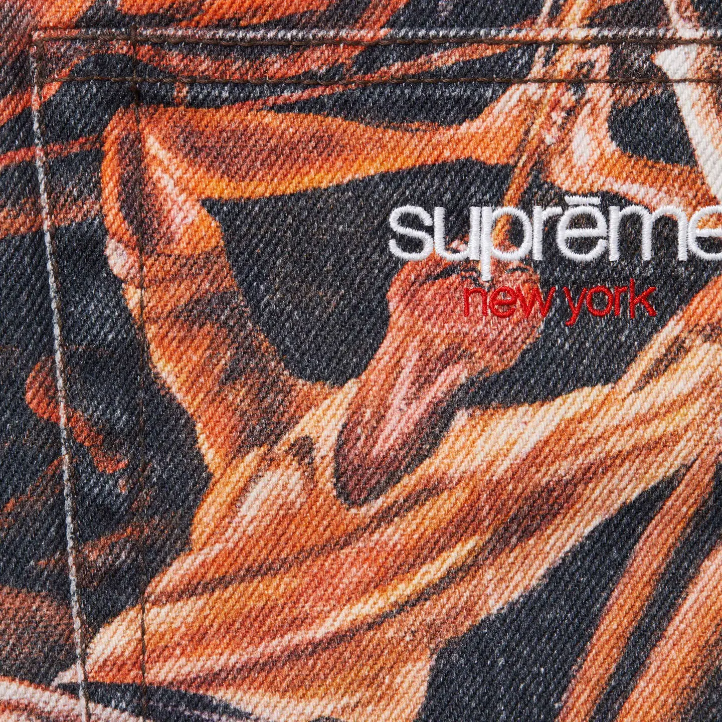Supreme Supreme/Ernie Barnes Baggy Denim Short
