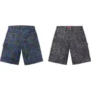 Supreme Handwriting Double Knee Denim Short