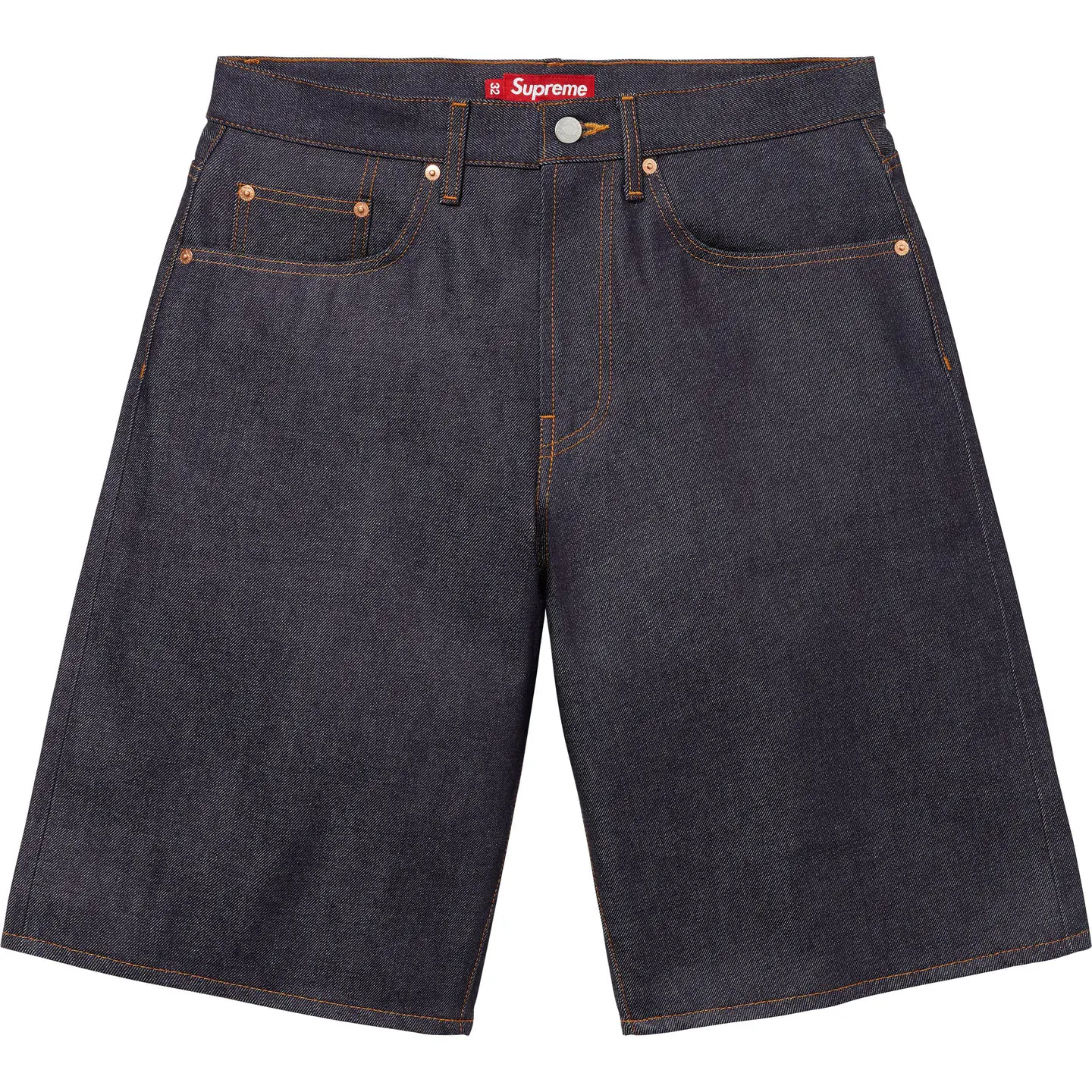 Rigid Baggy Selvedge Denim Short | Supreme 25ss