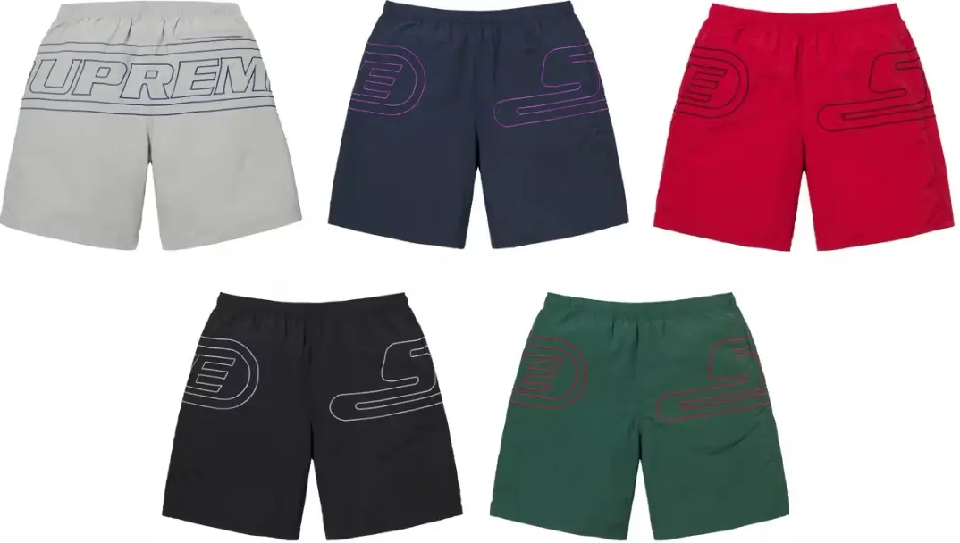 Supreme Big Logo Nylon Short