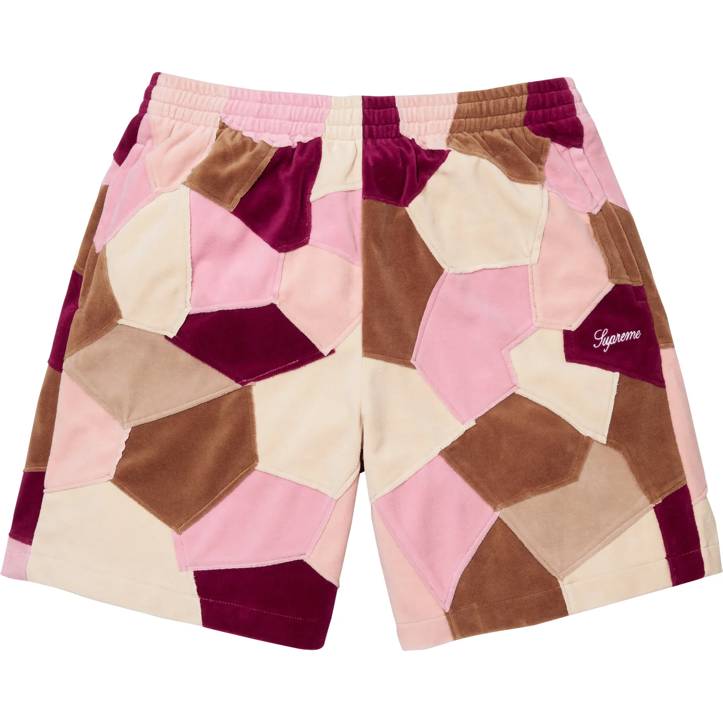 Supreme Supreme Patchwork Velour Short