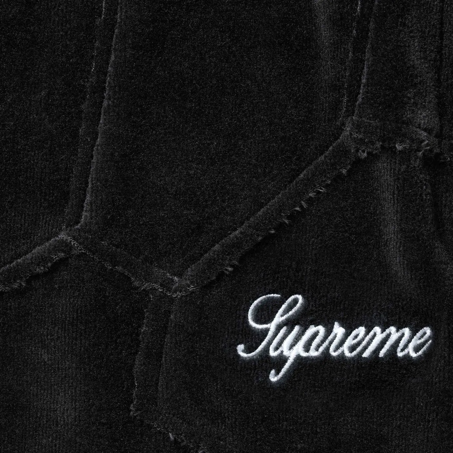 Supreme Supreme Patchwork Velour Short