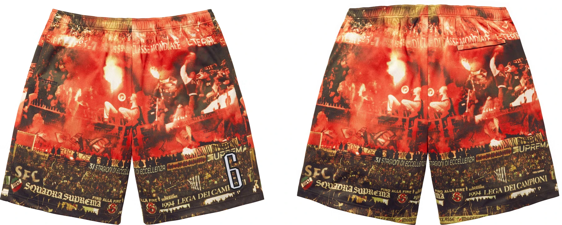 Supreme Vinci Por Noi Soccer Short