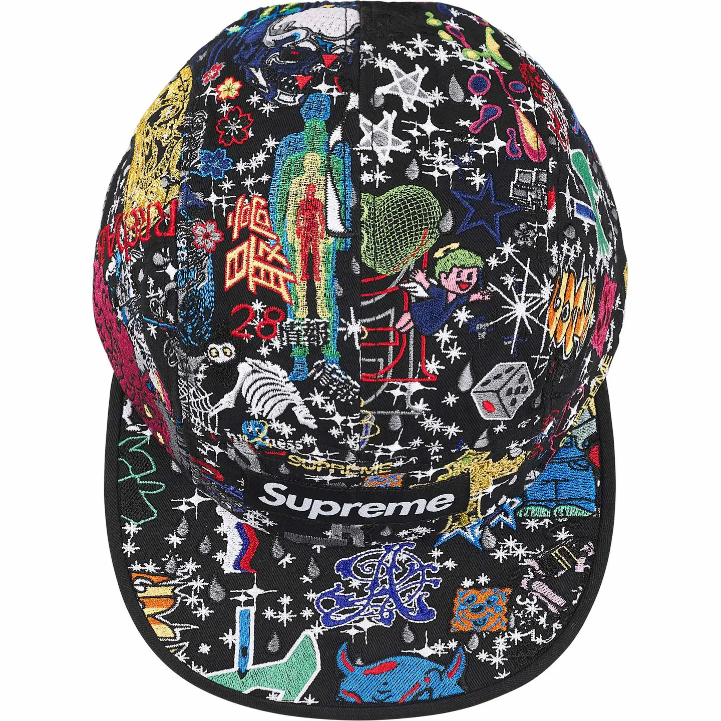 Supreme Supreme AOI Embroidered Camp Cap
