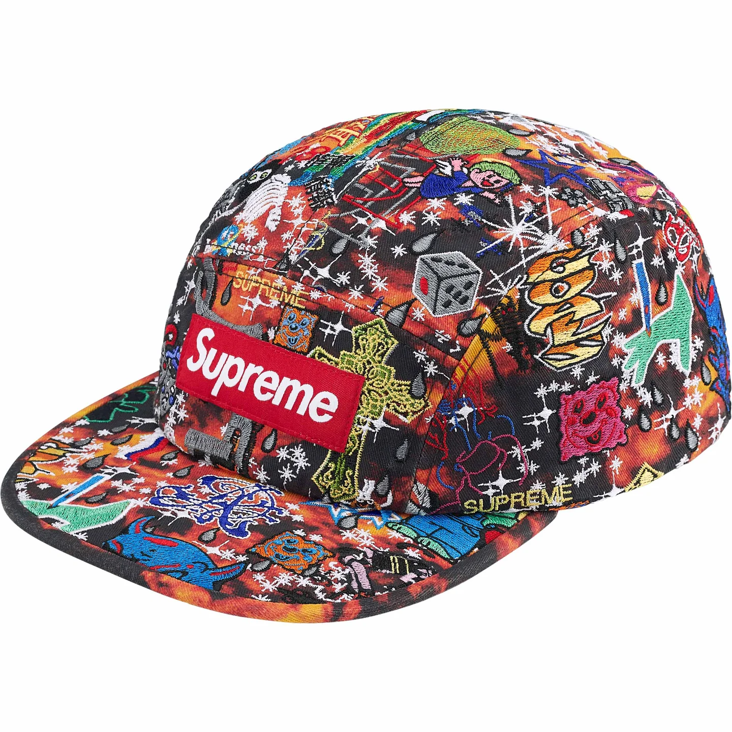 Supreme Supreme AOI Embroidered Camp Cap