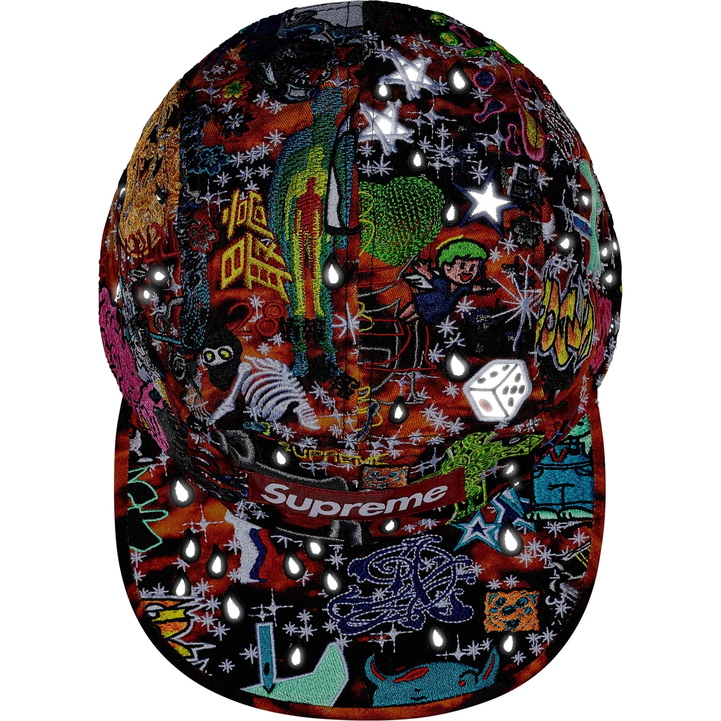Supreme Supreme AOI Embroidered Camp Cap
