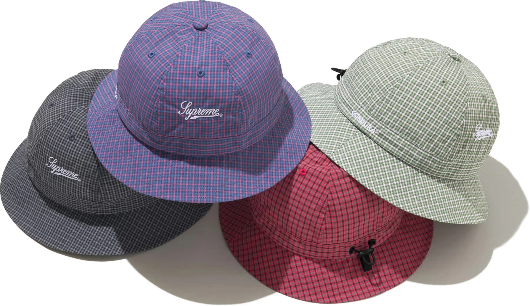 Supreme Cordura® Plaid Bell Hat