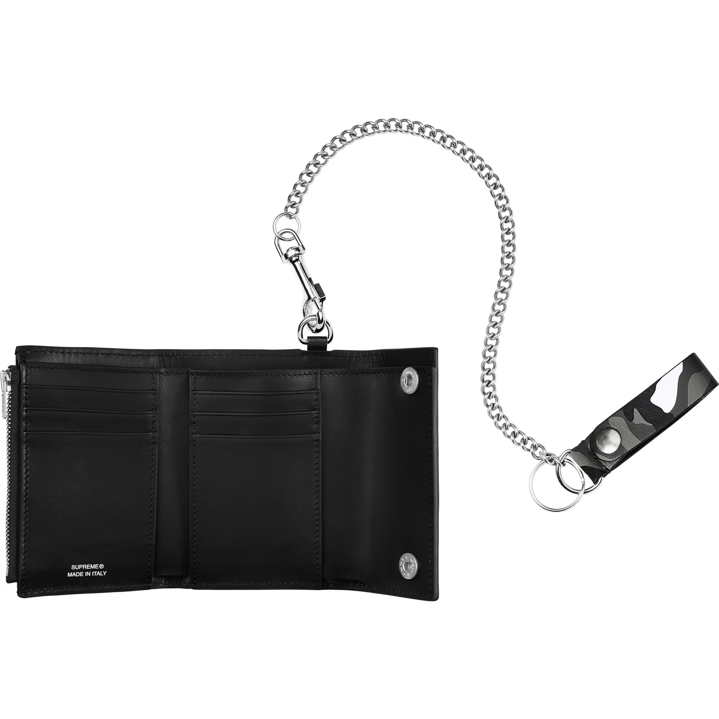Supreme Supreme Leather Chain Wallet