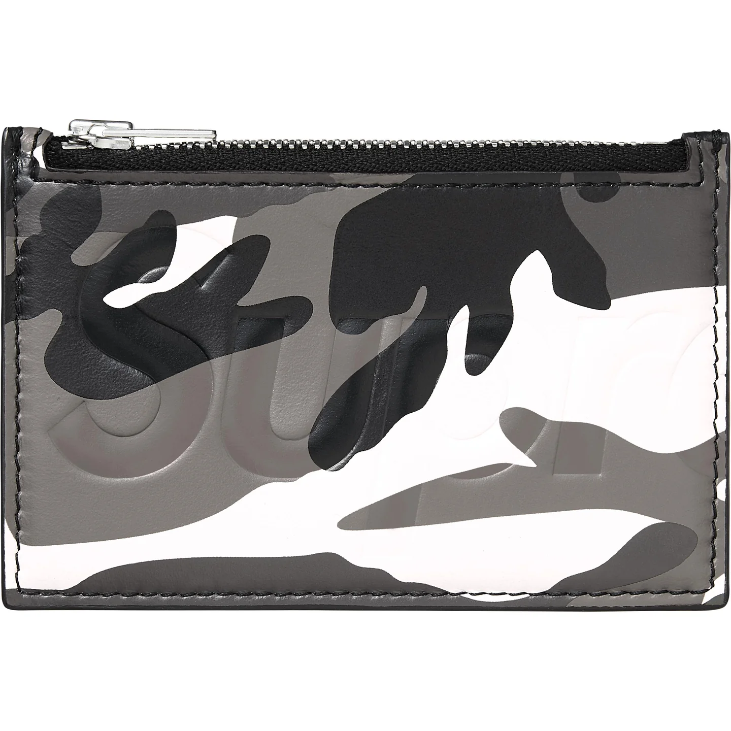 Supreme Supreme Leather Zip Card Holder