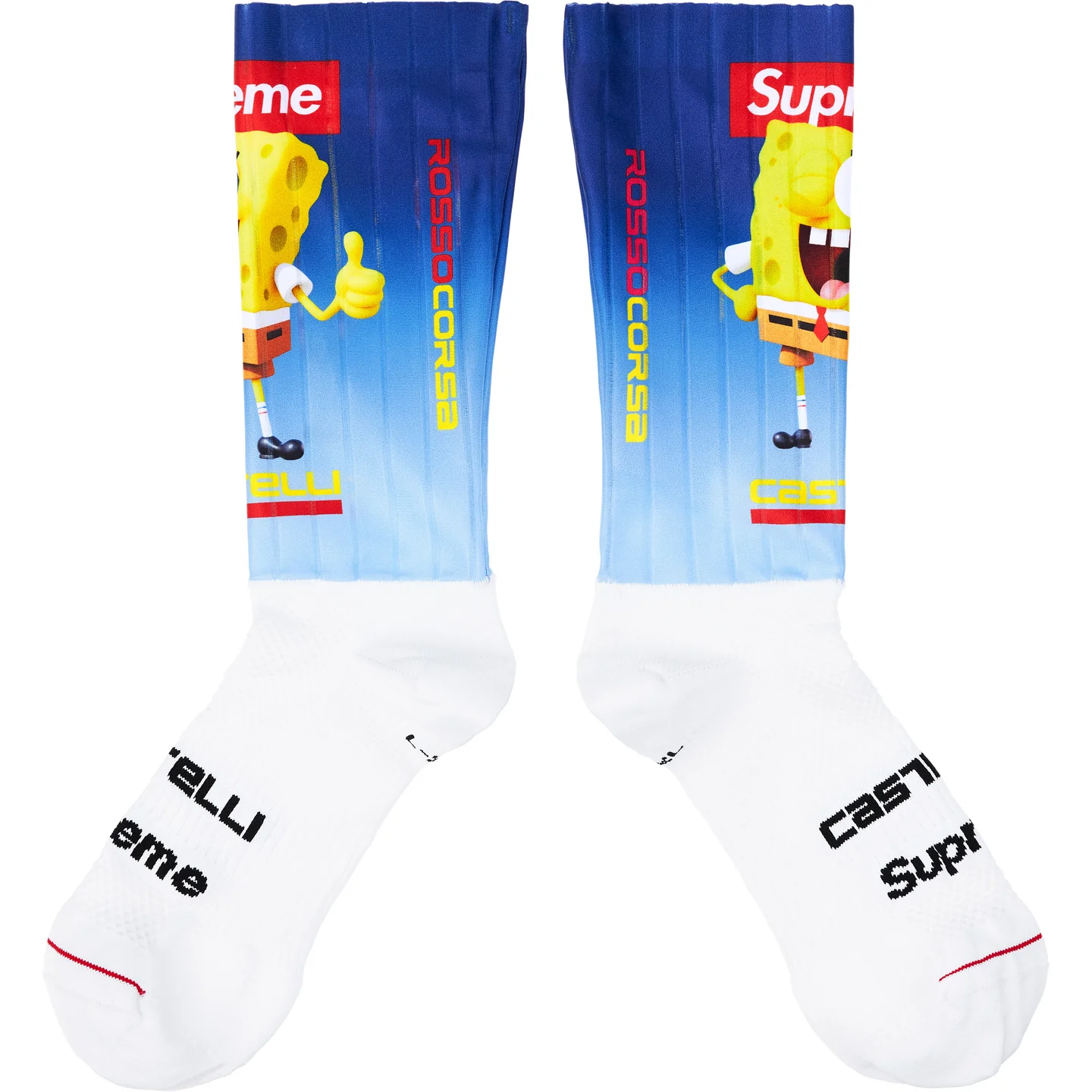 Supreme Supreme®/SpongeBob SquarePants Castelli® Cycling Sock (1 Pack)
