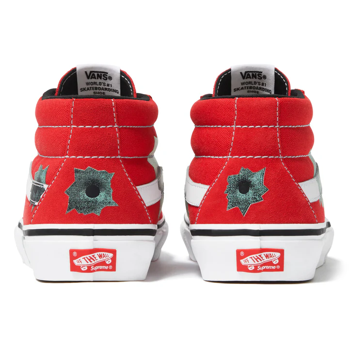 Supreme Supreme Supreme®/Vans®/Nate Lowman Skate Grosso Mid