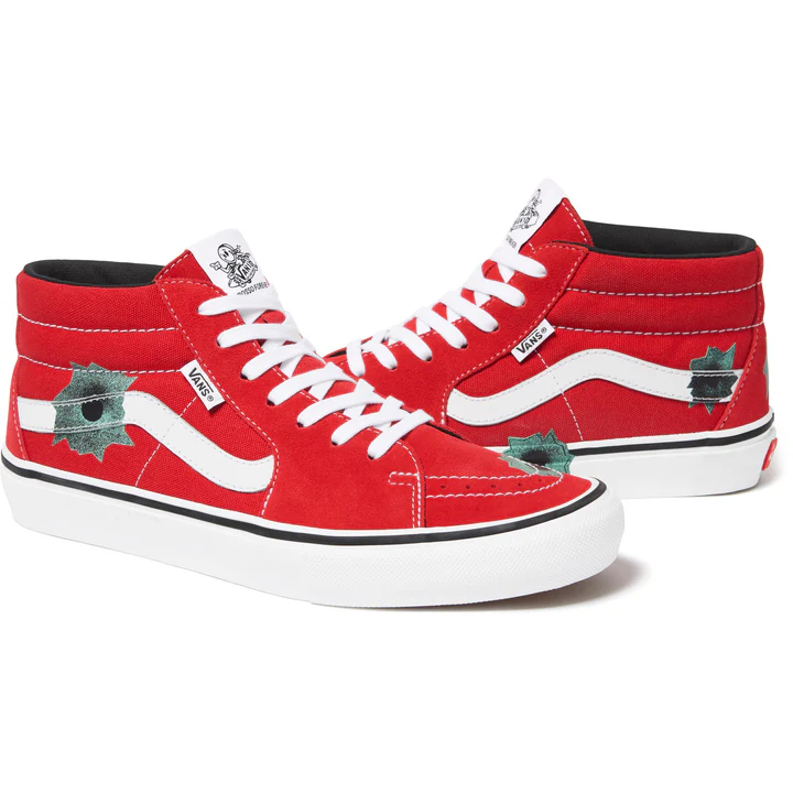 Supreme Supreme Supreme®/Vans®/Nate Lowman Skate Grosso Mid