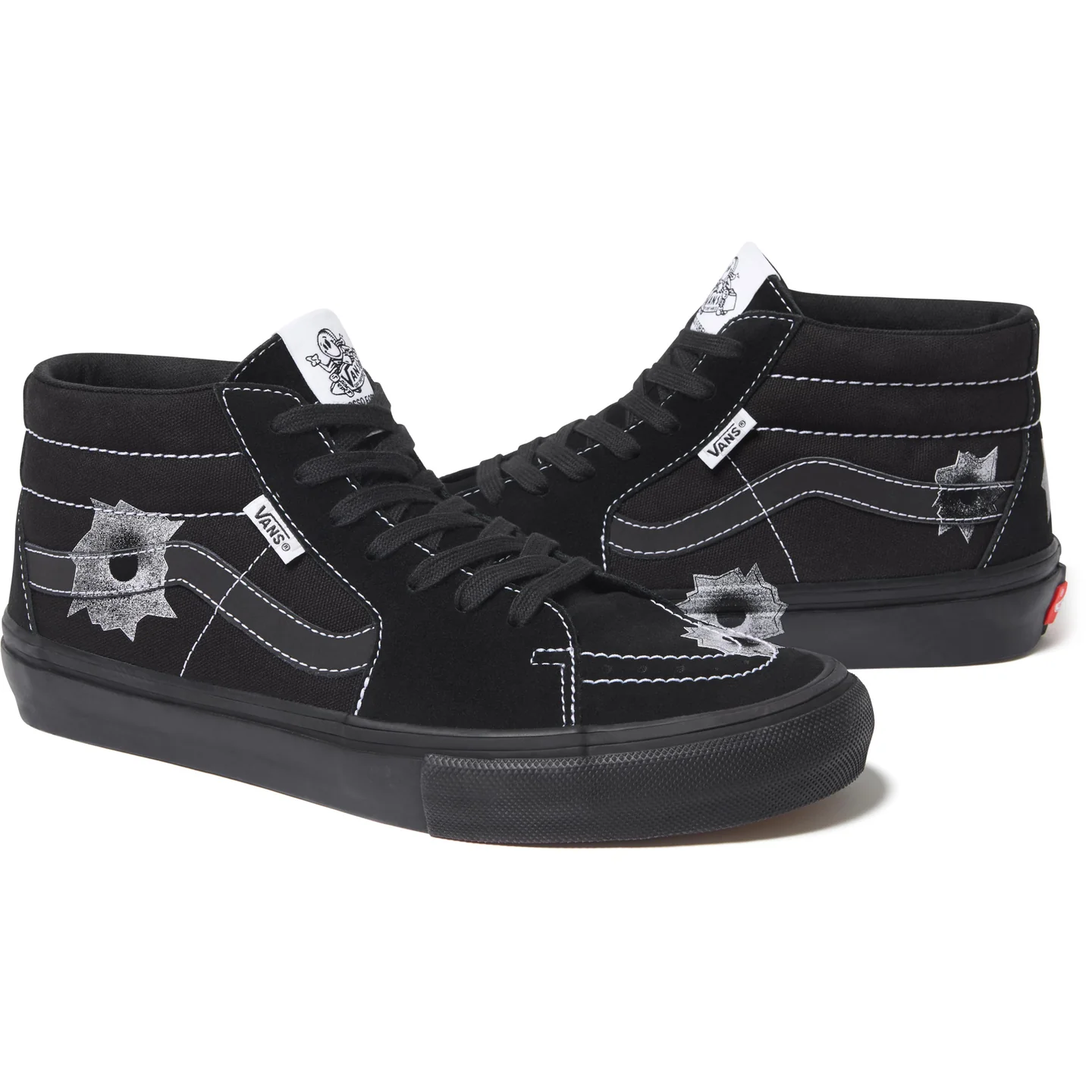 Supreme Supreme Supreme®/Vans®/Nate Lowman Skate Grosso Mid