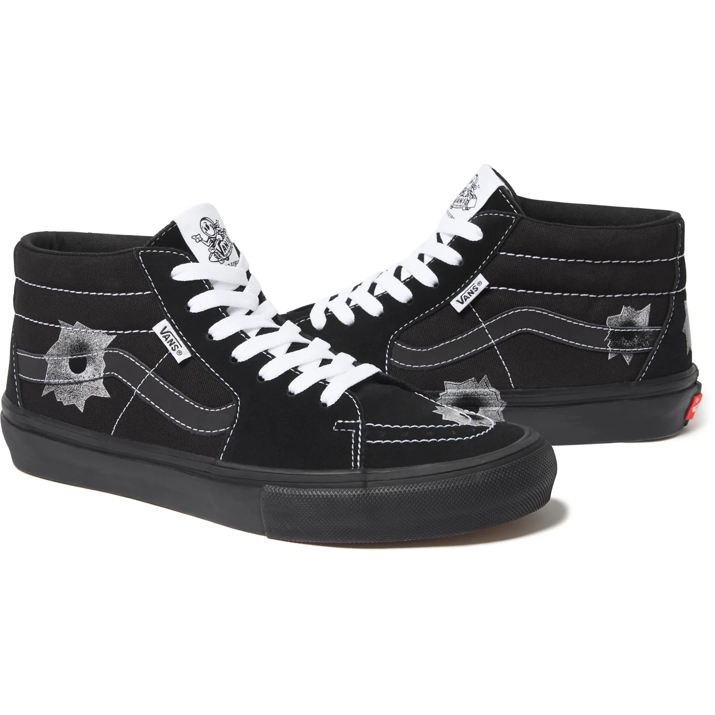 Supreme Supreme Supreme®/Vans®/Nate Lowman Skate Grosso Mid