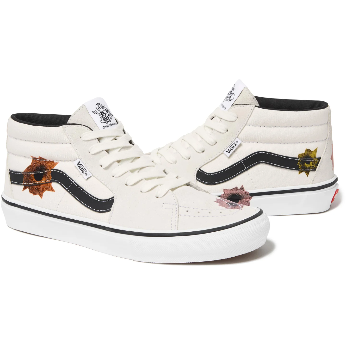 Supreme Supreme Supreme®/Vans®/Nate Lowman Skate Grosso Mid