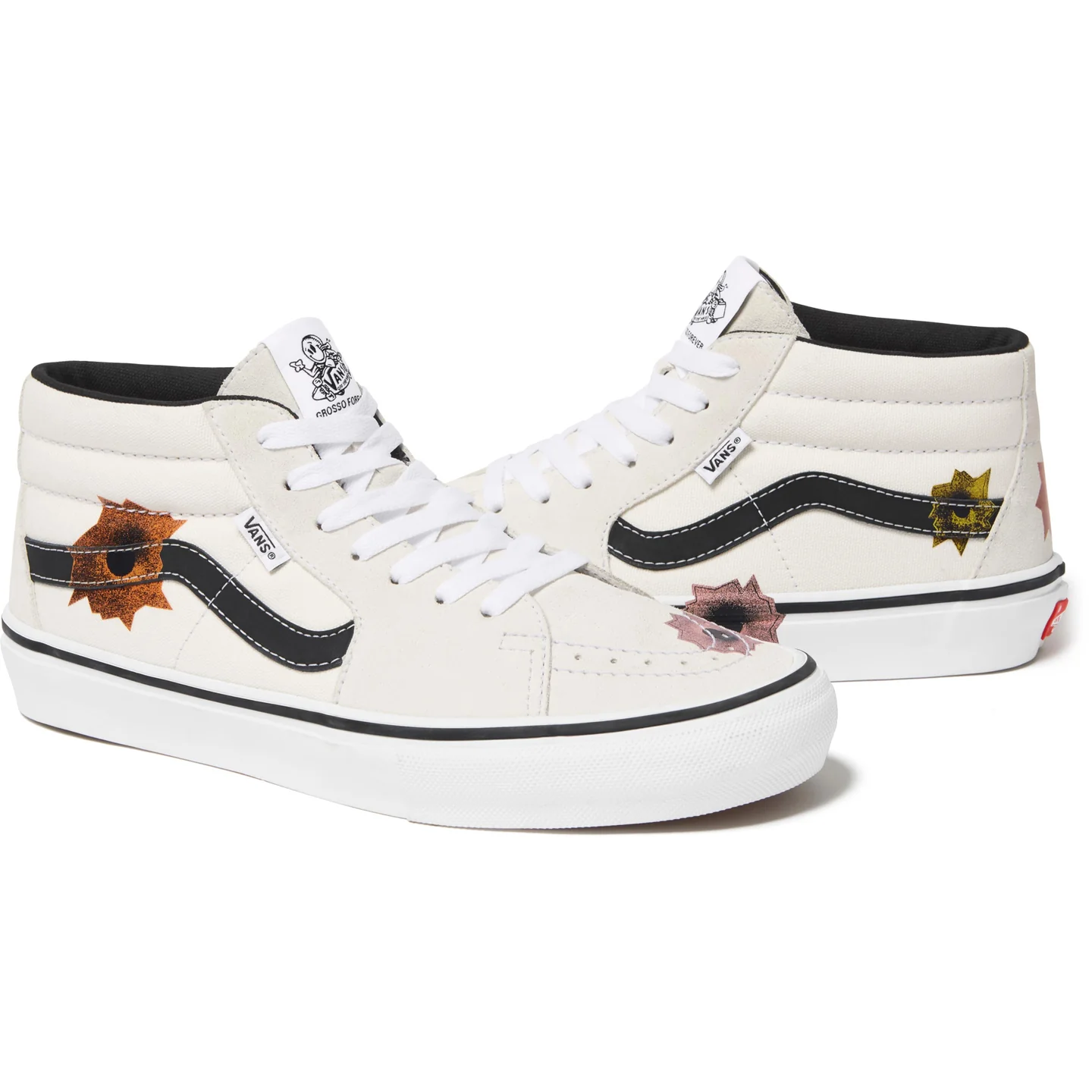Supreme Supreme Supreme®/Vans®/Nate Lowman Skate Grosso Mid