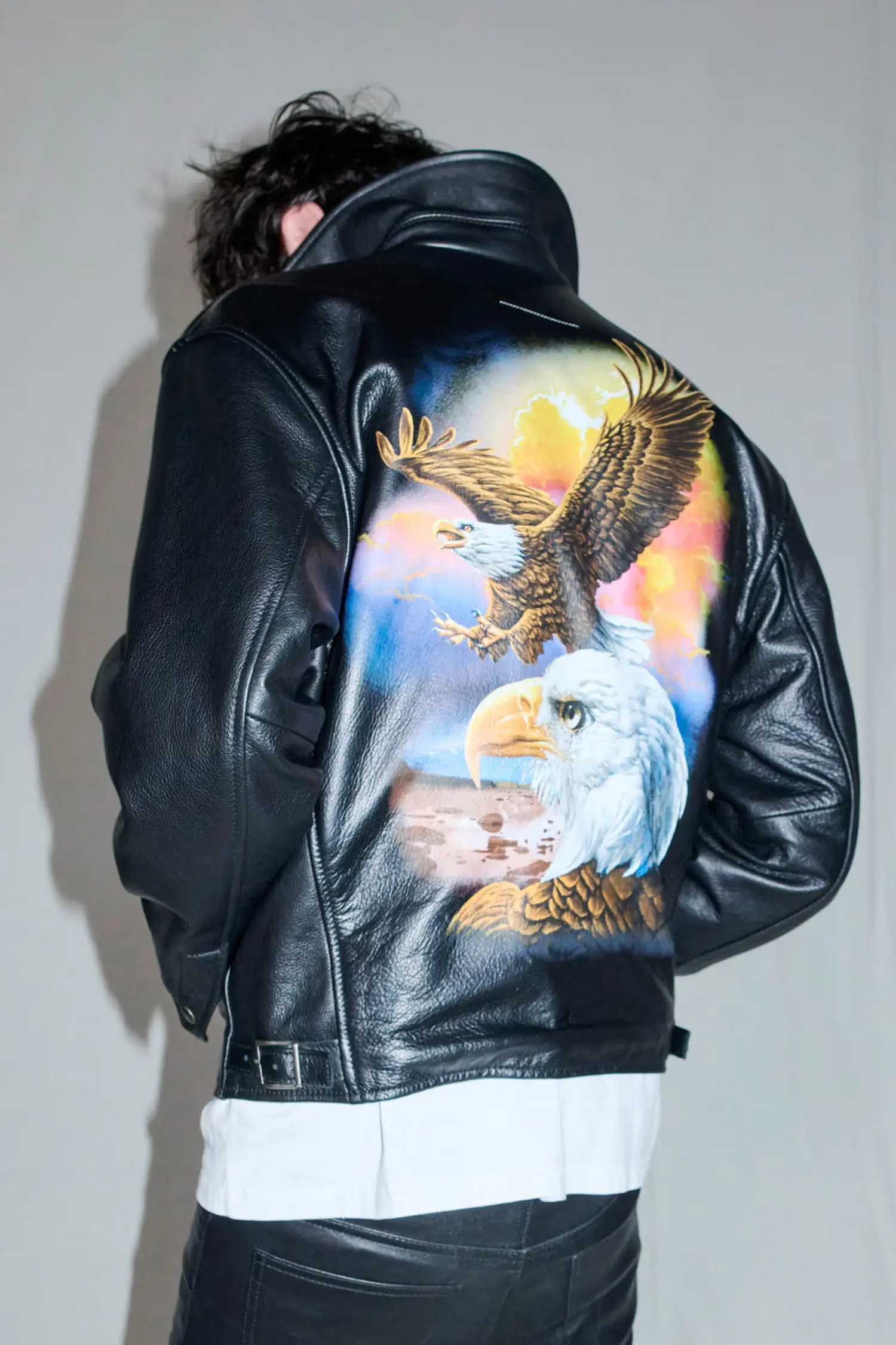 Supreme Supreme®/MM6 Maison Margiela Schott® Eagle Leather Jacket