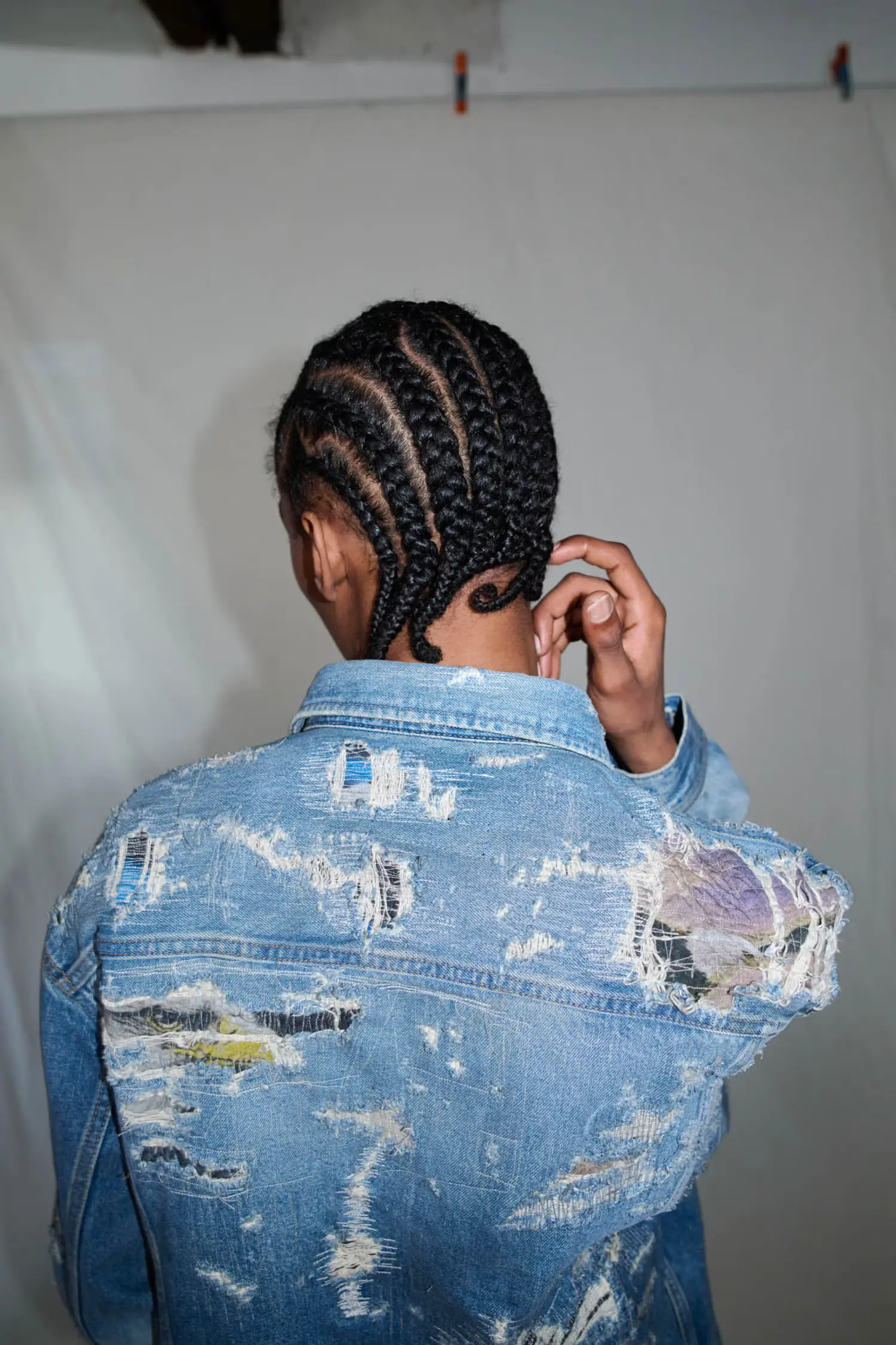 Supreme Supreme®/MM6 Maison Margiela Distressed Selvedge Denim Trucker Jacket