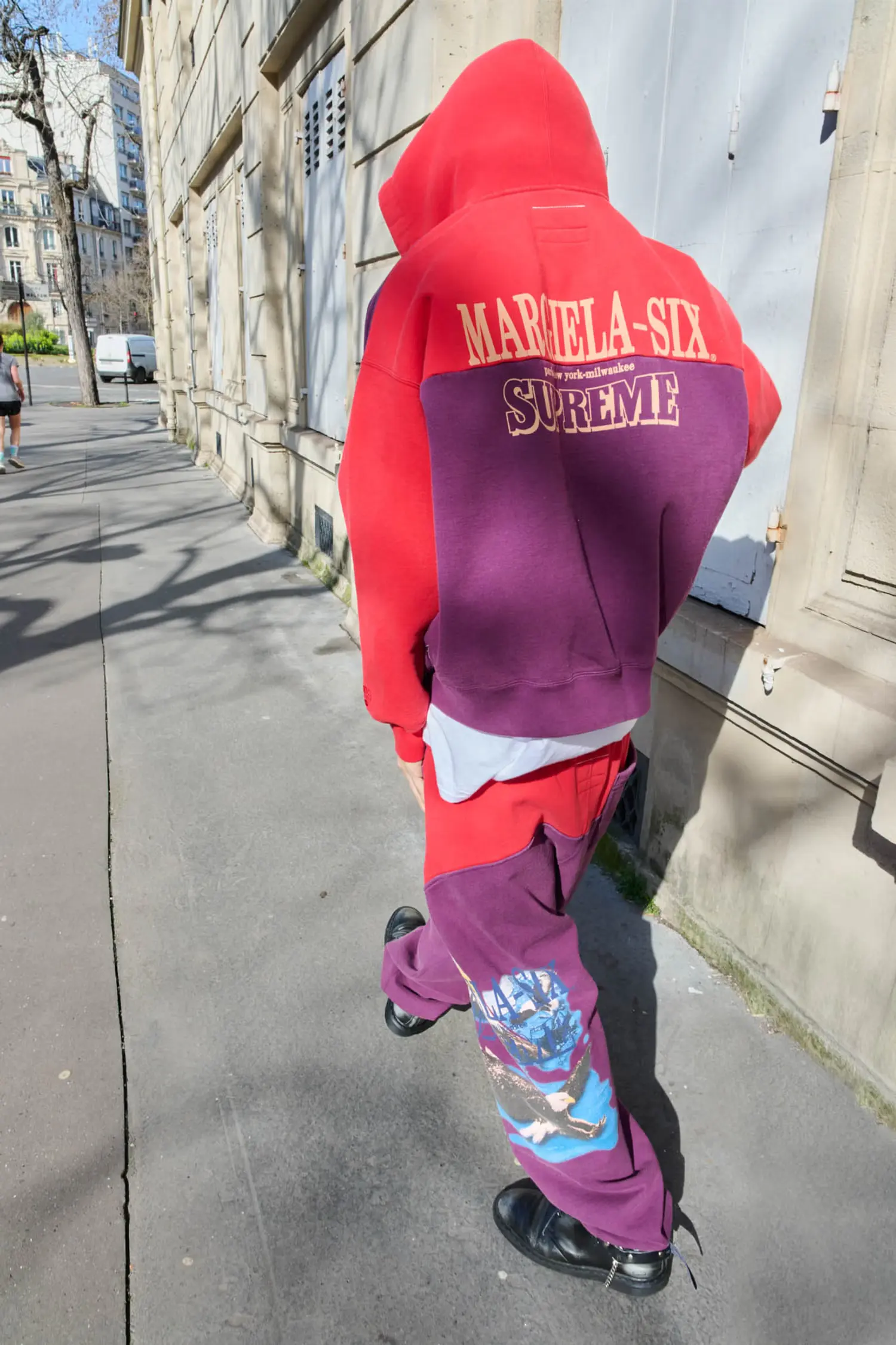 Supreme Supreme Supreme®/MM6 Maison Margiela Eagle Zip Up Hooded Sweatshirt