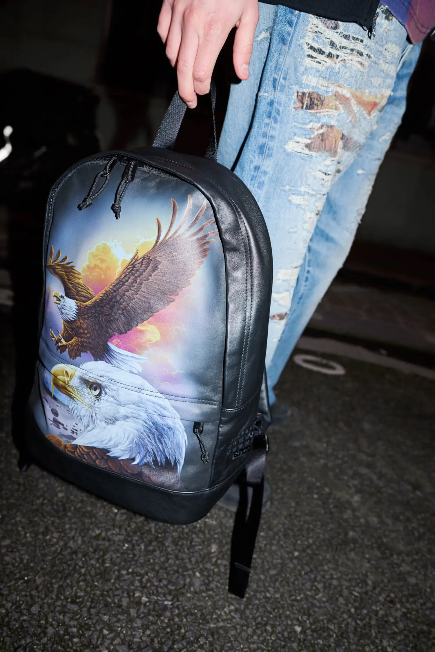 Supreme Supreme®/MM6 Maison Margiela Eagle Leather Backpack