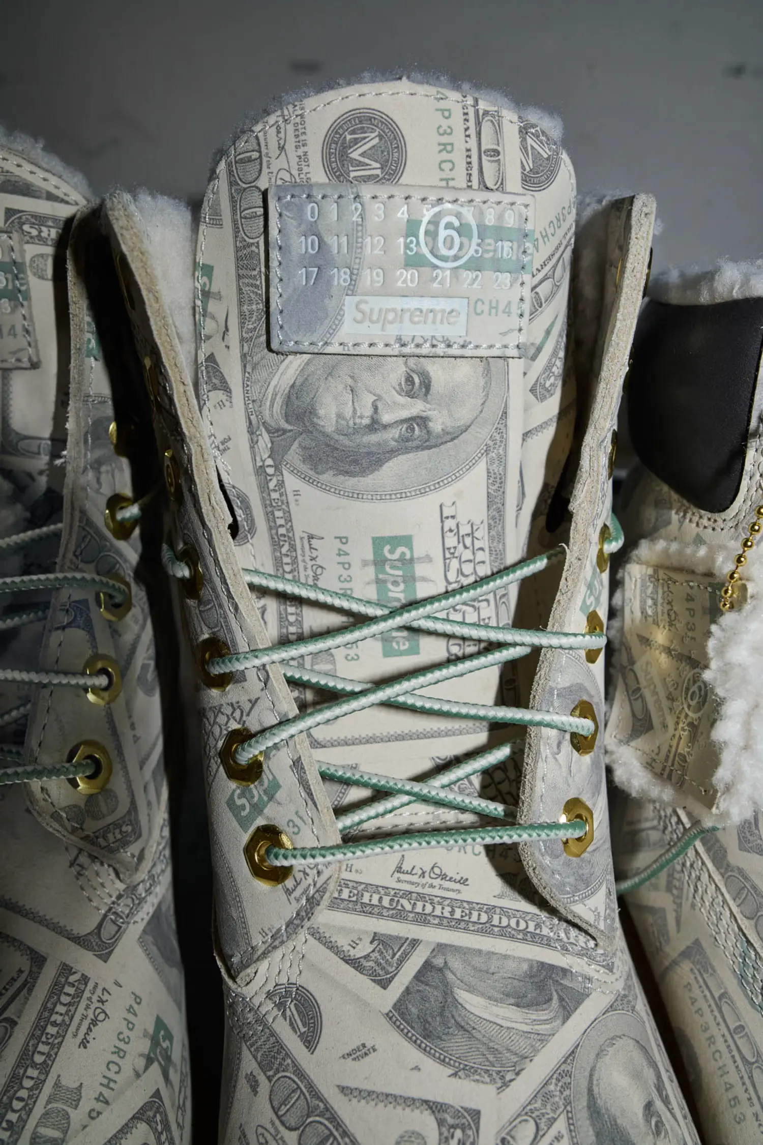 Supreme Supreme Supreme®/MM6 Maison Margiela Timberland® Money 6 Premium Waterproof Boot