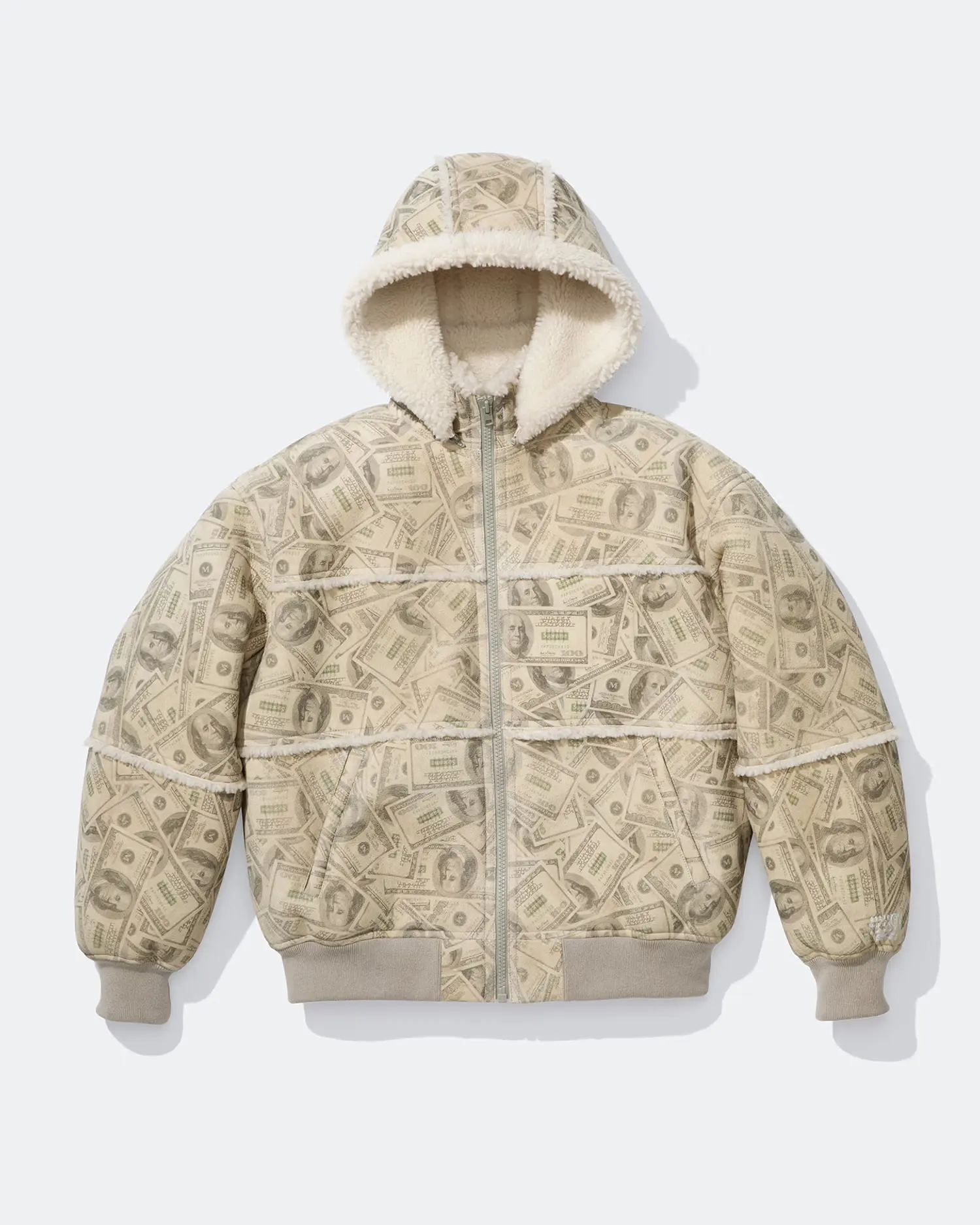 Supreme Supreme Supreme®/MM6 Maison Margiela Hooded Shearling Bomber Jacket