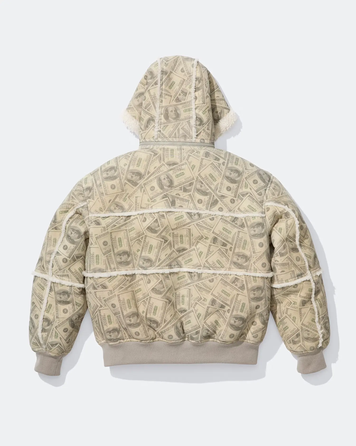 Supreme Supreme Supreme®/MM6 Maison Margiela Hooded Shearling Bomber Jacket