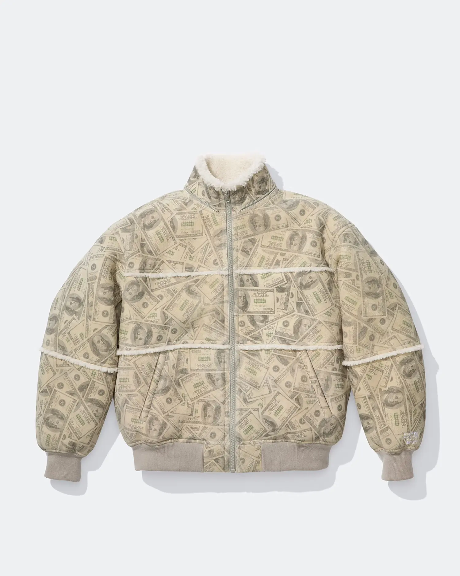 Supreme Supreme Supreme®/MM6 Maison Margiela Hooded Shearling Bomber Jacket