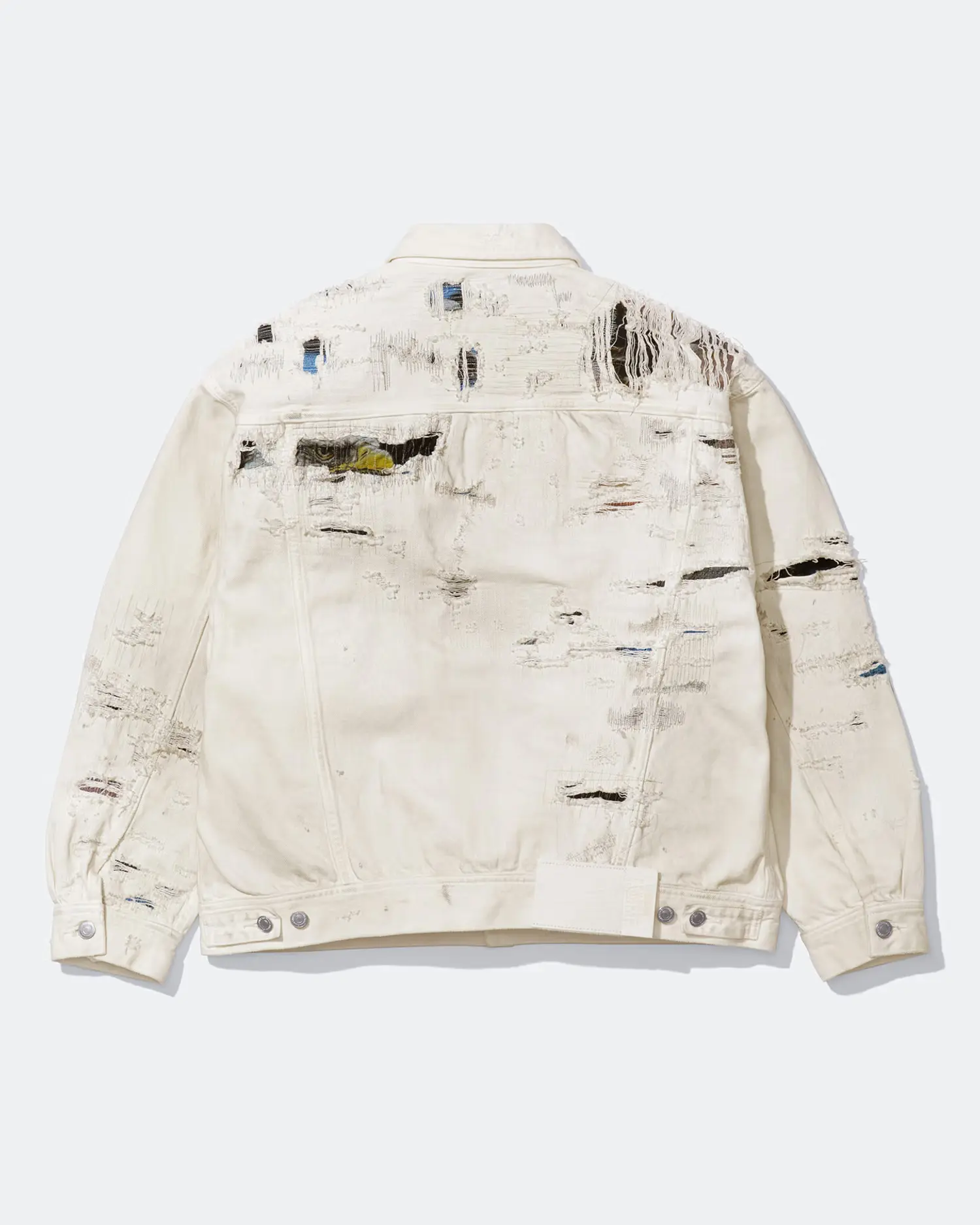 Supreme Supreme®/MM6 Maison Margiela Distressed Selvedge Denim Trucker Jacket