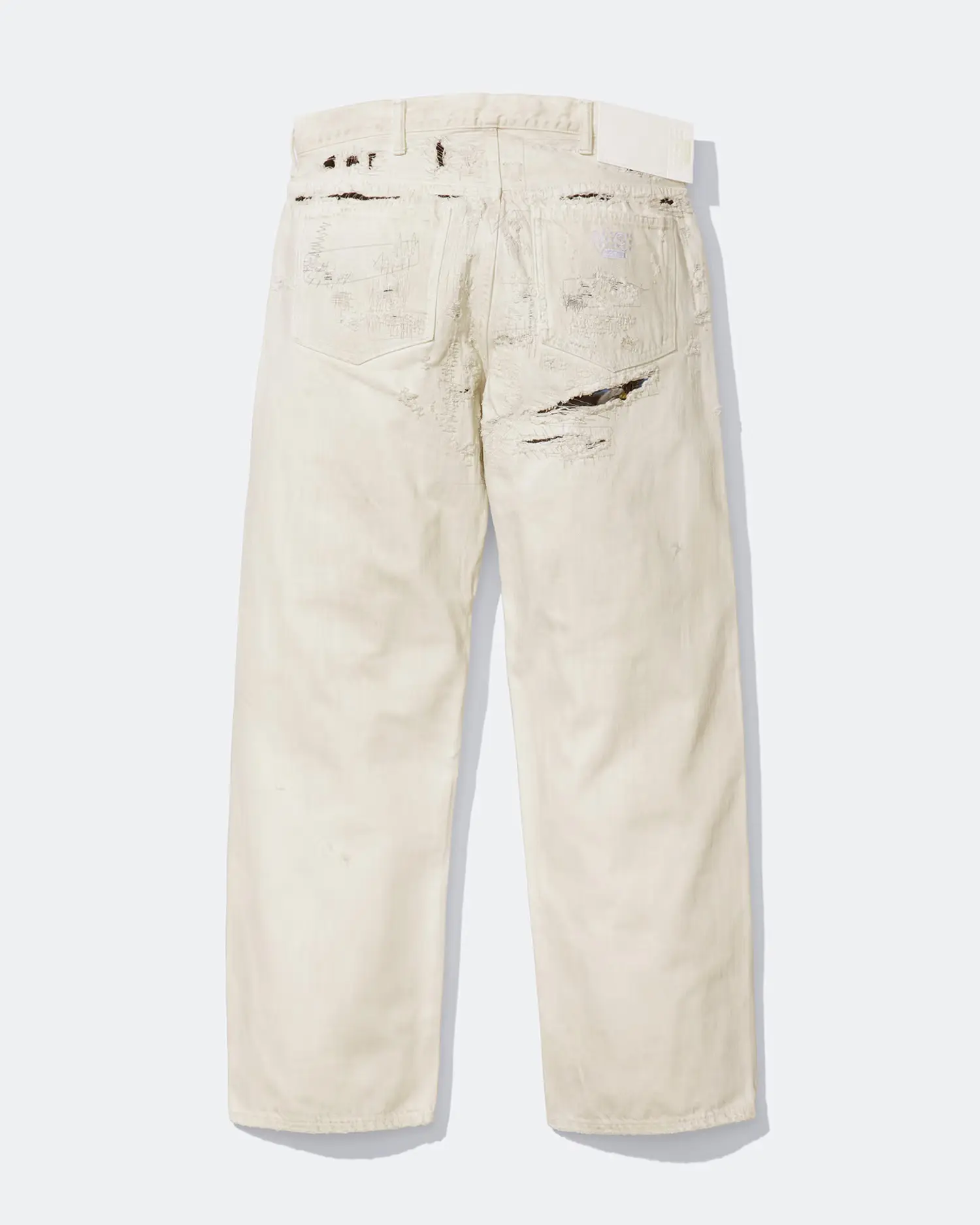 Supreme Supreme Supreme®/MM6 Maison Margiela Distressed Loose Fit Selvedge Jean