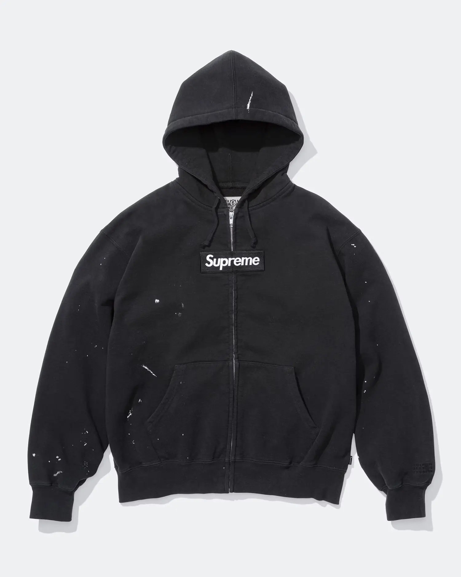 Supreme Supreme Supreme®/MM6 Maison Margiela Box Logo Zip Up Hooded Sweatshirt