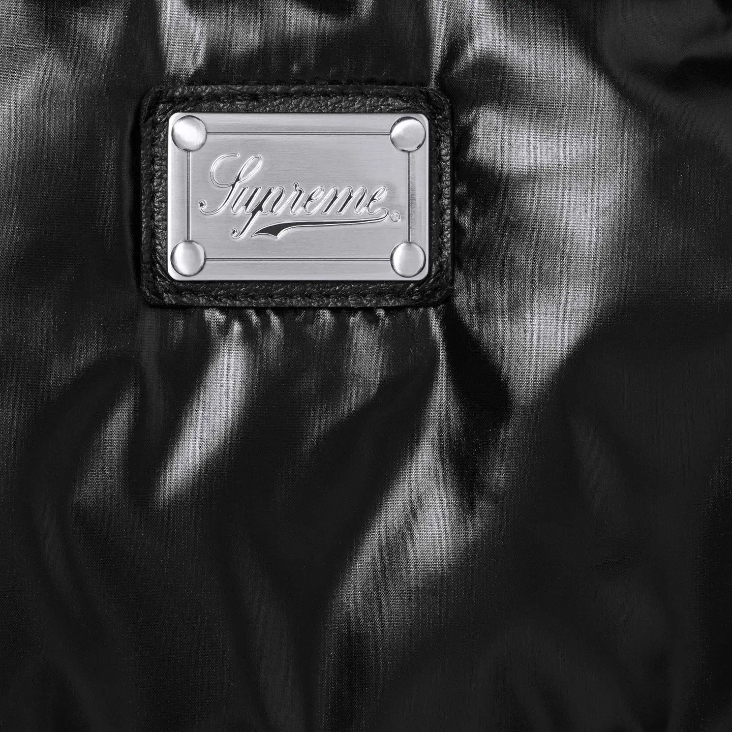 Supreme Supreme®/Schott® Glossy Lightweight Down Puffer Jacket