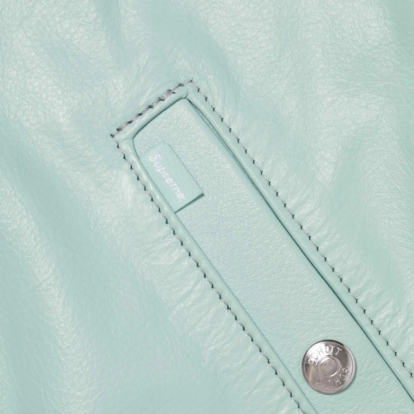 Supreme Supreme®/Schott® Shearling Collar Bomber Jacket