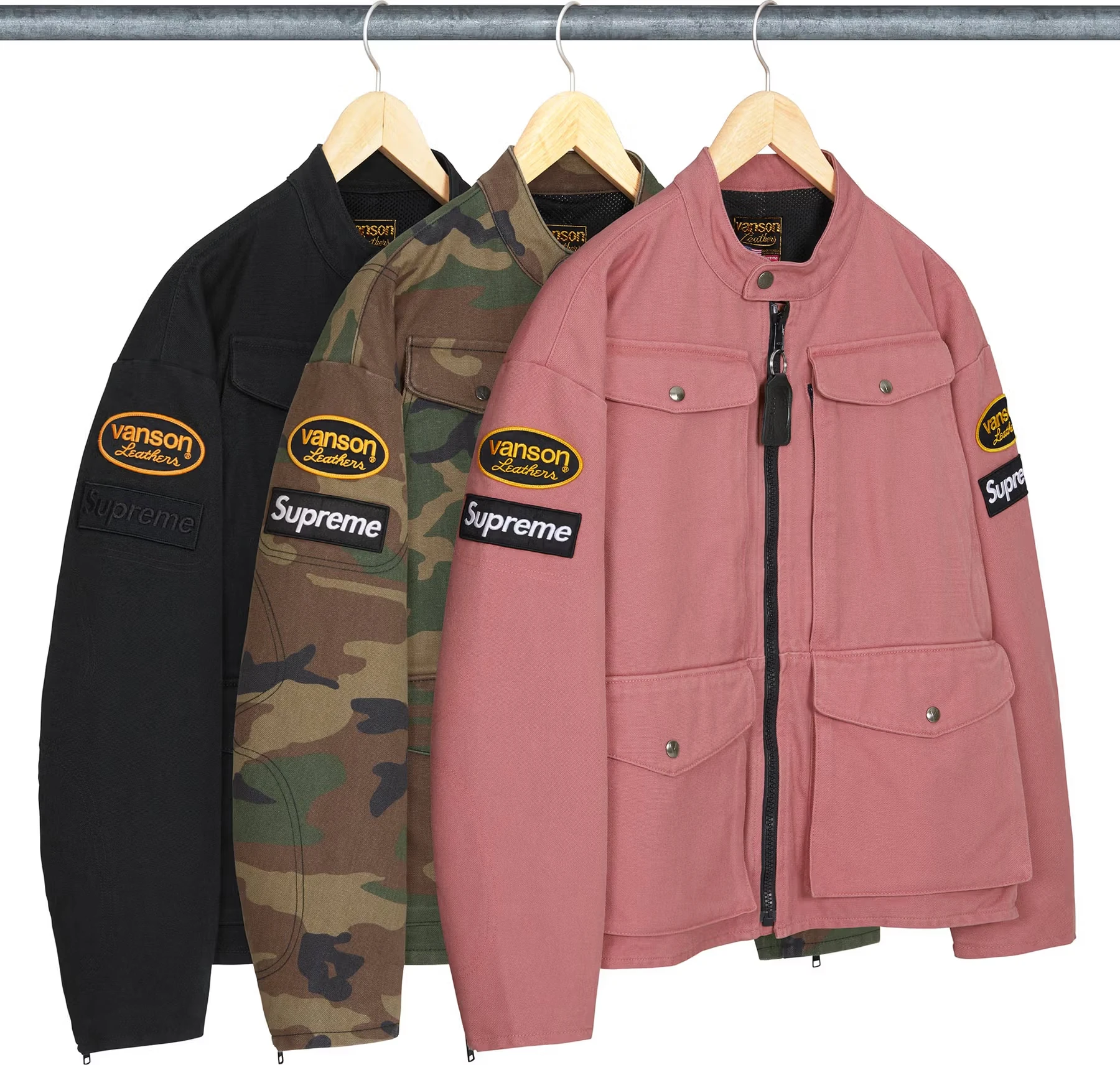 Supreme Supreme Supreme®/Vanson Leathers® Cordura® Jacket